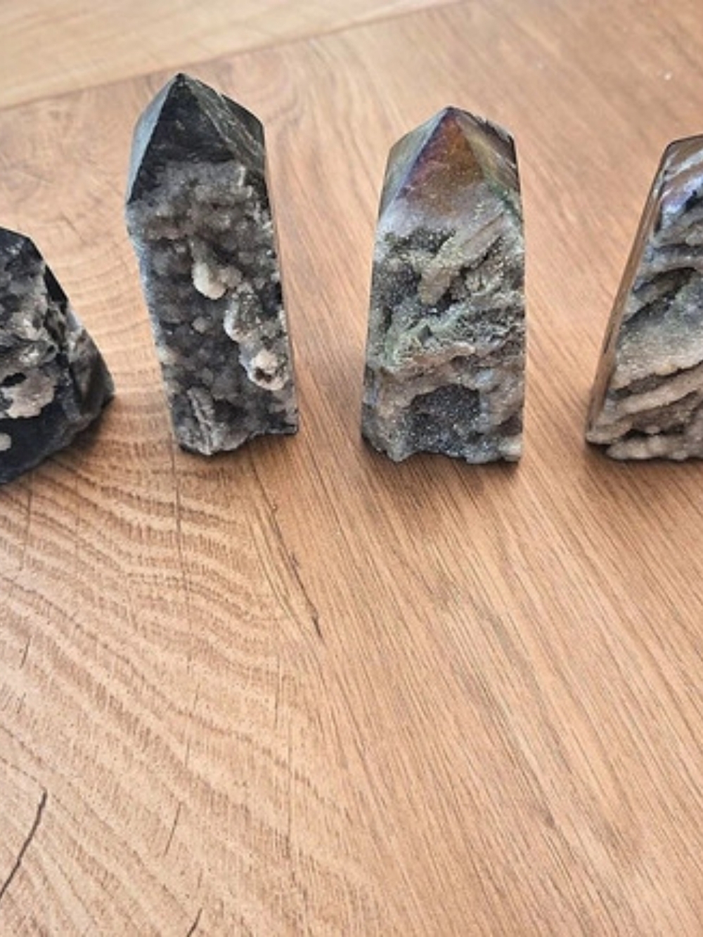 Crystal Druzy Tower Set